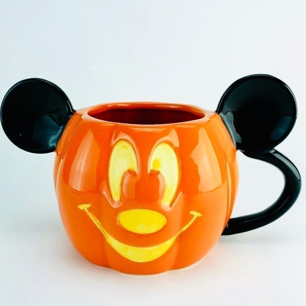 SET of TWO DISNEY Mickey Mouse Halloween Mugs